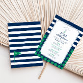 Golf Baby shower Uitnodiging