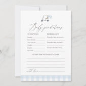 Golf Baby shower voorspellingen en advies Kaart (Voorkant)