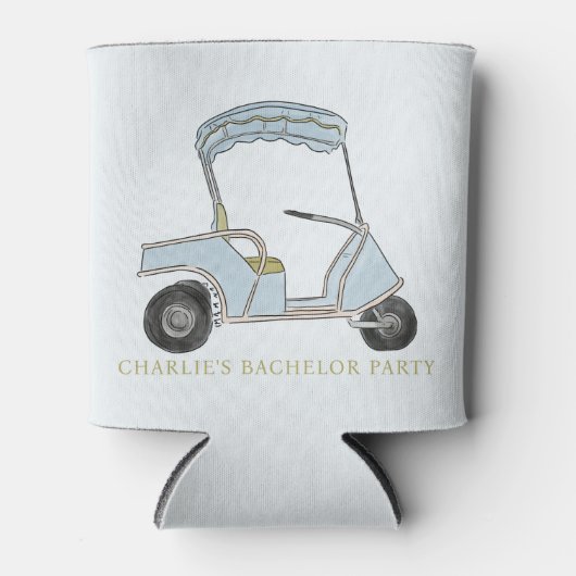 Golf bachelor blikjeskoeler (Voorkant)