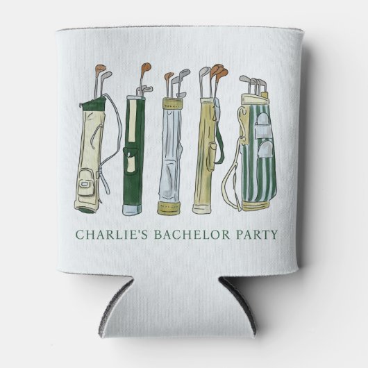 Golf bachelor blikjeskoeler (Voorkant)