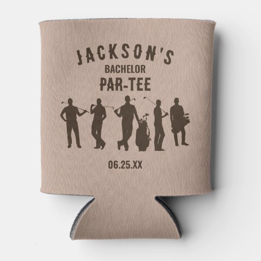  Golf Bachelor Par-tee Bachelor Party  Blikjeskoeler (Voorkant)