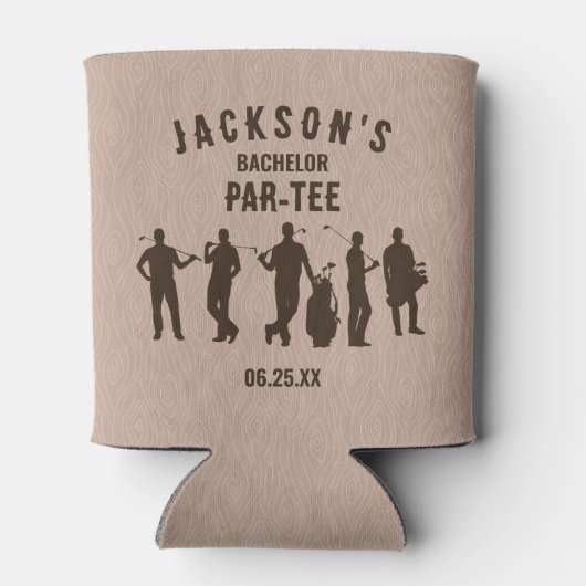  Golf Bachelor Par-tee Bachelor Party  Blikjeskoeler (Achterkant)