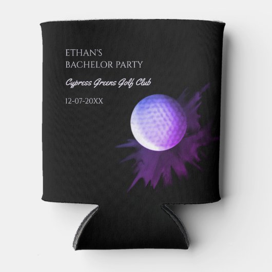Golf Bachelor Party - Golfreis Classic Golfer Blikjeskoeler (Voorkant)