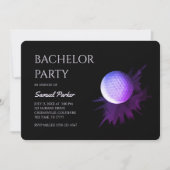 Golf Bachelor Party - Golfreis Classic Minimal Kaart (Voorkant)