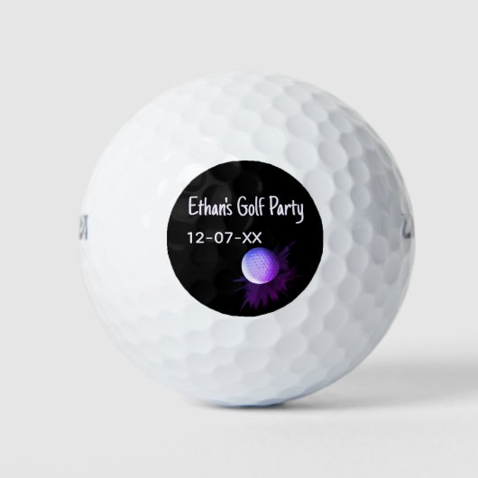 Golf Bachelor Party - Golfreis Classic Stijlvol Golfballen (Voorkant)