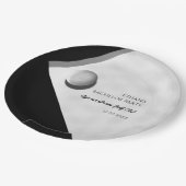 Golf Bachelor Party - Golfreis Classic Stijlvol Papieren Bordje (Gekanteld)