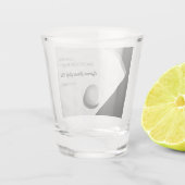 Golf Bachelor Party - Golfreis Classic Stijlvol Shot Glas (Achterkant)