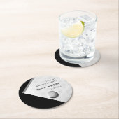 Golf Bachelor Party - Golfreis Klassiek Stijlvol Ronde Kartonnen Onderzetter (Insitu)