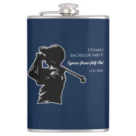 Golf Bachelor Party - golfuitje Classic Stijlvol Heupfles