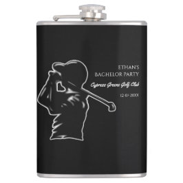 Golf Bachelor Party - golfuitje Classic Stijlvol Heupfles