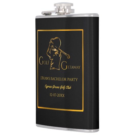 Golf Bachelor Party - golfuitje Classic Stijlvol Heupfles (Links)