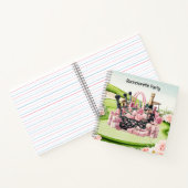 Golf Bachelorette Feest voor Golfer Notitieboek (Binnen)
