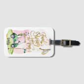Golf Bachelorette-feest voor golfers Bagagelabel (Voorkant (horizontaal))
