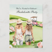 Golf Bachelorette-feest voor golfers Briefkaart (Voorkant)