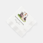 Golf Bachelorette Feestje Servet (Hoek)