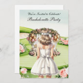 Golf Bachelorette Party op de golfbaan Kaart (Voorkant / Achterkant)