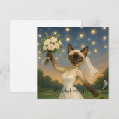 Golf Bachelorette Party voor Cat Lovers Bedankt (Voorkant / Achterkant)