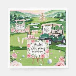Golf Bachelorette Party voor Golfer Servet
