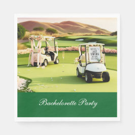 Golf Bachelorette Party voor Golfer Servet