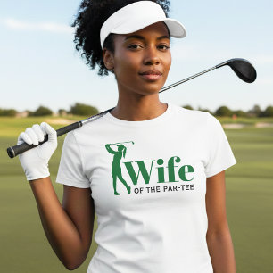 Golf Bachelorette Party Vrouw van de Par-Tee T-shirt
