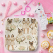 Golf Bachelorette Team Birde Papieren Bordje (Feest)