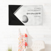 Golf Bachelorfeest - Golfreis Klassiek Stijlvol Spandoek (Insitu)