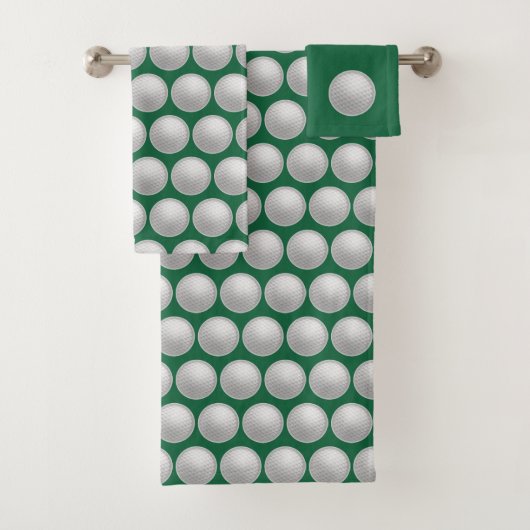 Golf badhanddoekenset cadeau bad handdoek (Insitu)