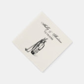 Golf Bag Golf Clubs Black Servet (Hoek)