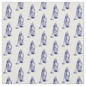 Golf Bag Golf Clubs Blue Stof (Swatch)