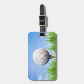Golf Bag Label Je Visitekaartje Gift voor pa Bagagelabel (Voorkant verticaal)