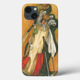Golf Bag met handschoen van Jennifer Goldberger Case-Mate iPhone Case