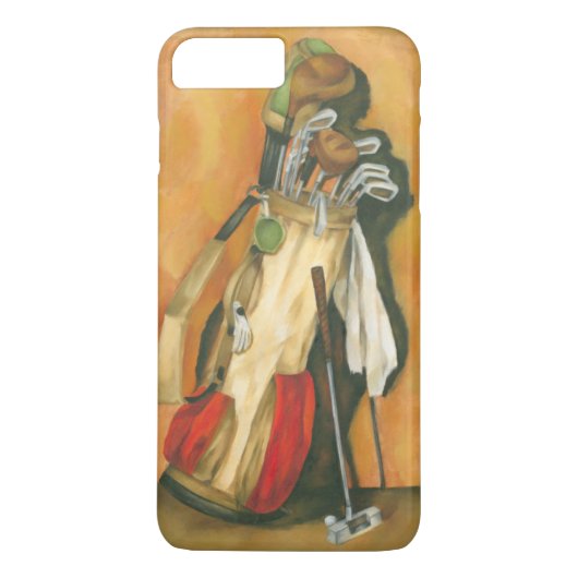 Golf Bag met handschoen van Jennifer Goldberger Case-Mate iPhone Case (Achterkant)