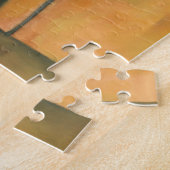 Golf Bag met handschoen van Jennifer Goldberger Legpuzzel (Zijkant)