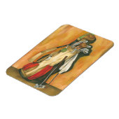 Golf Bag met handschoen van Jennifer Goldberger Magneet (Linkerzijde)