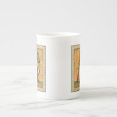 Golf Bag met handschoen van Jennifer Goldberger Porselein Kop (Voorkant)