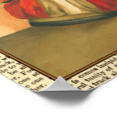 Golf Bag met handschoen van Jennifer Goldberger Poster (Hoek)