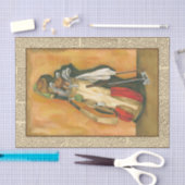 Golf Bag met handschoen van Jennifer Goldberger Tissuepapier (Craft)