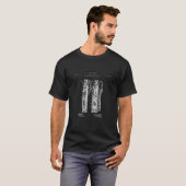 Golf Bag Patent Caddy Bag T-shirt (Voorkant volledig)