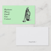 Golf Bag Visitekaartje (Voorkant / Achterkant)