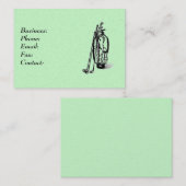 Golf Bag Visitekaartje (Voorkant / Achterkant)