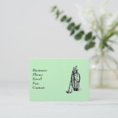 Golf Bag Visitekaartje (Staand voorkant)