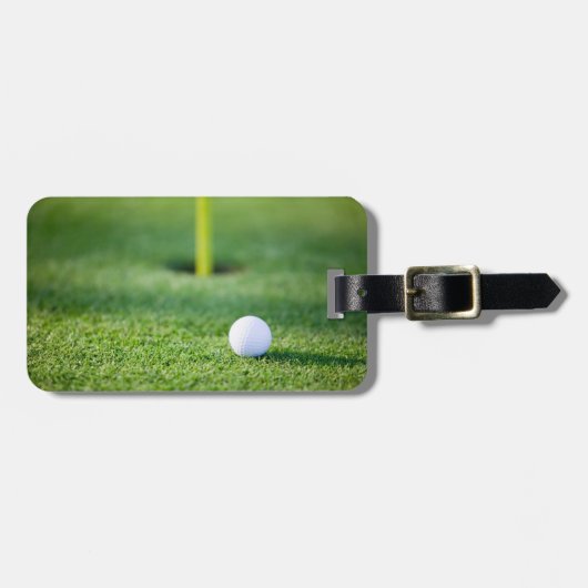 Golf bagagelabel (Voorkant horizontaal)
