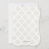 Golf Bags of Shopping Bags Gender onthullen Invite Kaart (Achterkant)