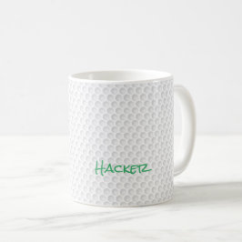 Golf Bal Dimples NAAM Golfen Hacker Plezier Koffiemok