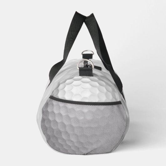 Golf bal kuiltjes gepersonaliseerde tekst en numme plunjezak (Rechts)