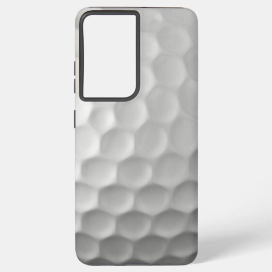 Golf bal kuiltjes patroon textuur samsung galaxy hoesje (Achterkant)