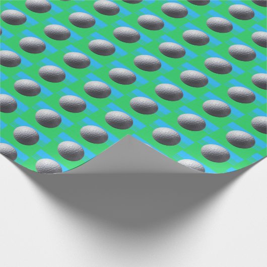 Golf Bal mat inpakpapier klein (Hoek)