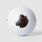 Golf bal _ paardrijden (Voorkant)
