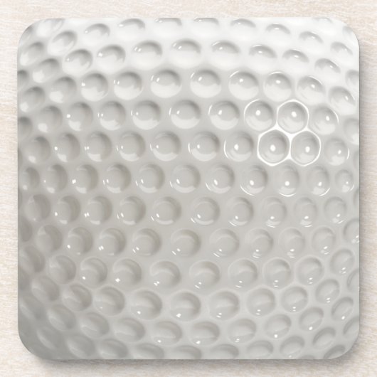 Golf Bal Sport Bier Onderzetter (Voorkant)