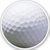 Golf Bal Sport Fotografie Golfer Sticker (Voorkant)